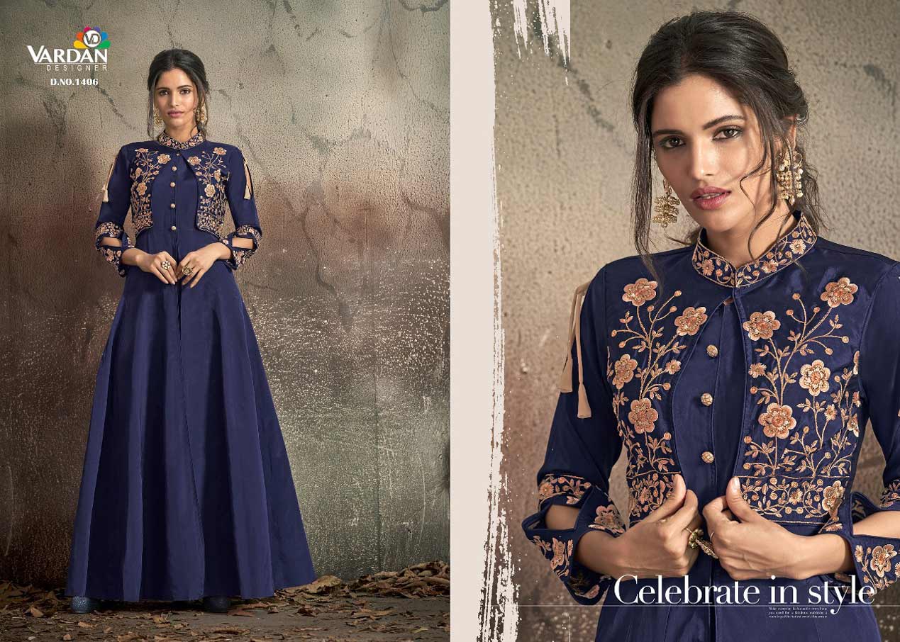 Navya Vol-14 Vardan Designer Tapeta Embroidery Salwar Suit Navya Vol-14 Vardan Designer Tapeta Embroidery Salwar Suit